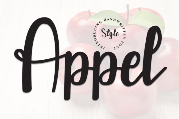 Appel Font: Elevating Editorial Design with Handwritten Elegance