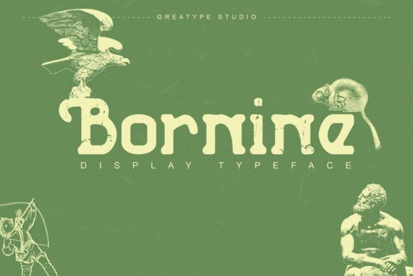 Bornine Font: A Bold, Refined Typeface for Polished Branding