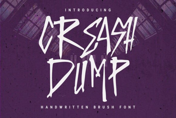 Creash Dump Font: A Bold Typeface for Editorial Design