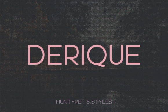 Derique Font: A Modern Typeface for Better Editorial Design