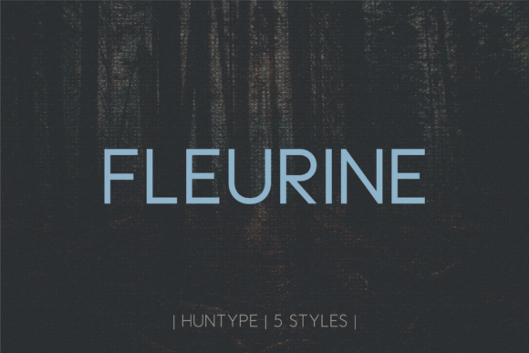 Fleurine: A Modern Sans Serif Typeface for Editorial Design