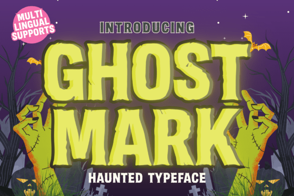 Ghostmark Typeface: A Chilling Addition to Editorial Design