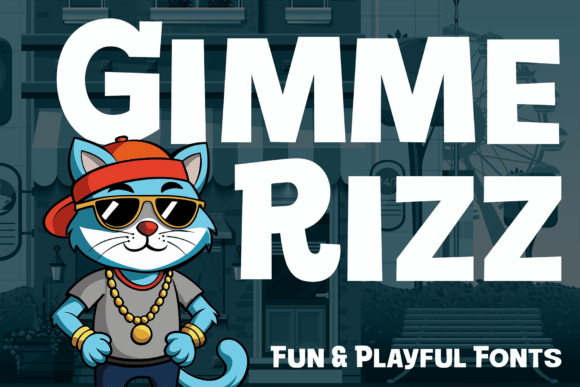 Gimme Rizz Font Review: A Playful Powerhouse for Creative Branding