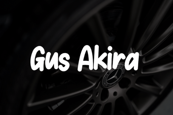 Gus Akira: A Typeface That Elevates Brand Content