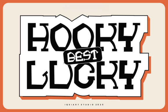 Hooky Lucky Font: A Bold Typeface for Digital Branding