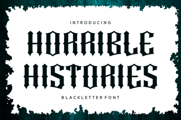 Horrible Histories Typeface: A Bold Choice for Editorial Design