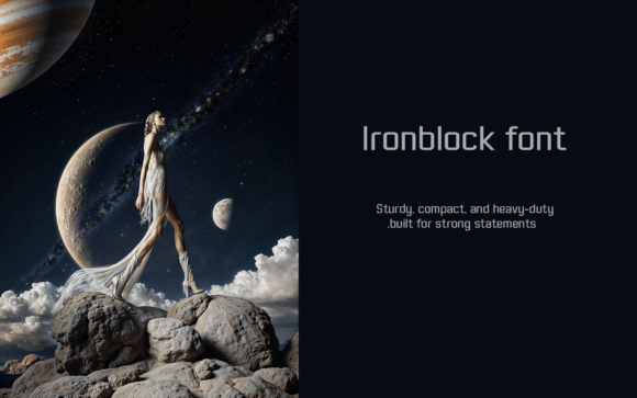 Ironblock Font: A Bold, Refined Choice for Editorial Design