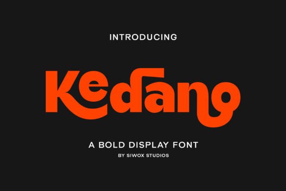 Kedano Font: A Bold Typeface for Digital Branding