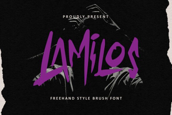 Lamilos: A Bold Typeface for Modern Editorial Design