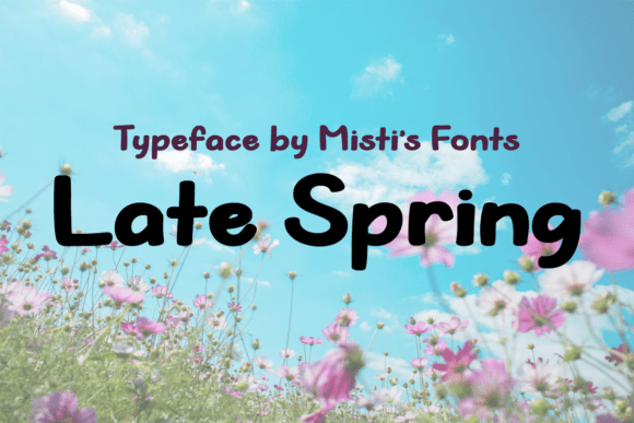 Late Spring: A Script Font with Heart