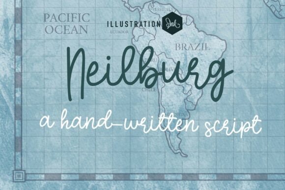 Nielburg Font: A Handcrafted Typeface for Business Branding