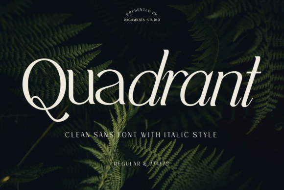 Quadrant Font: A Polished Choice for Small Business Branding