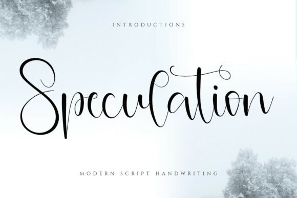 Speculation Font: A Playful Typeface for a Polished Brand
