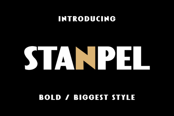 Stanpel Font: A Modern Typeface for Editorial Design