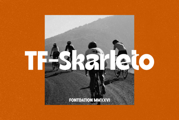 Tf-skarleto: A Funky Typeface for Bold Campaigns