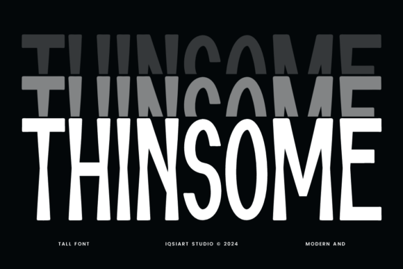Thinsome: A Typeface That Commands Attention in Web Design