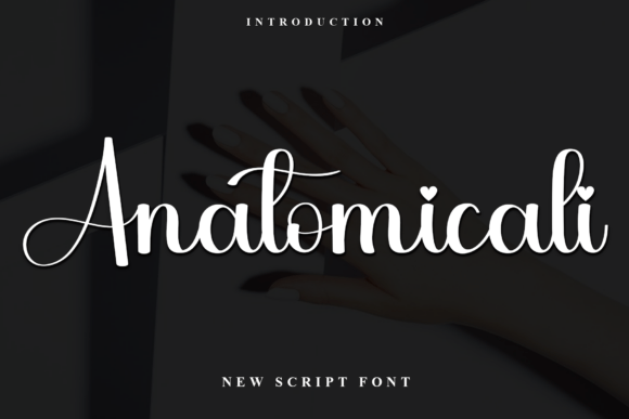 Unleash Bold Visuals with the Anatomicali Handwritten Typeface