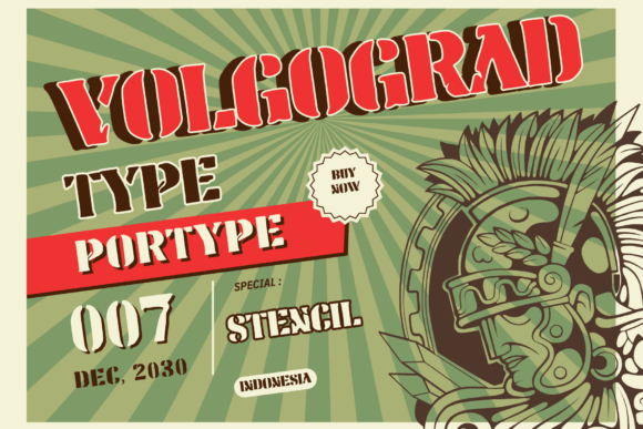 Volgograd Type: A Bold Blackletter Font for Impactful Branding