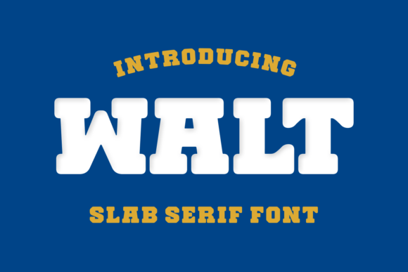 Walt Font: A Slab Serif That Elevates Digital Branding