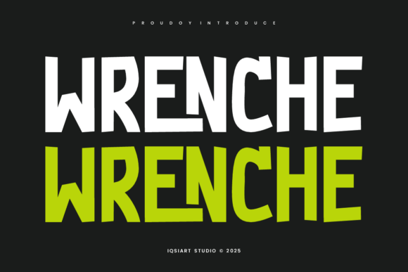 Wrenche Font Review: A Bold Typeface for Impactful Branding